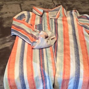 Cute very soft button up shirt size L
